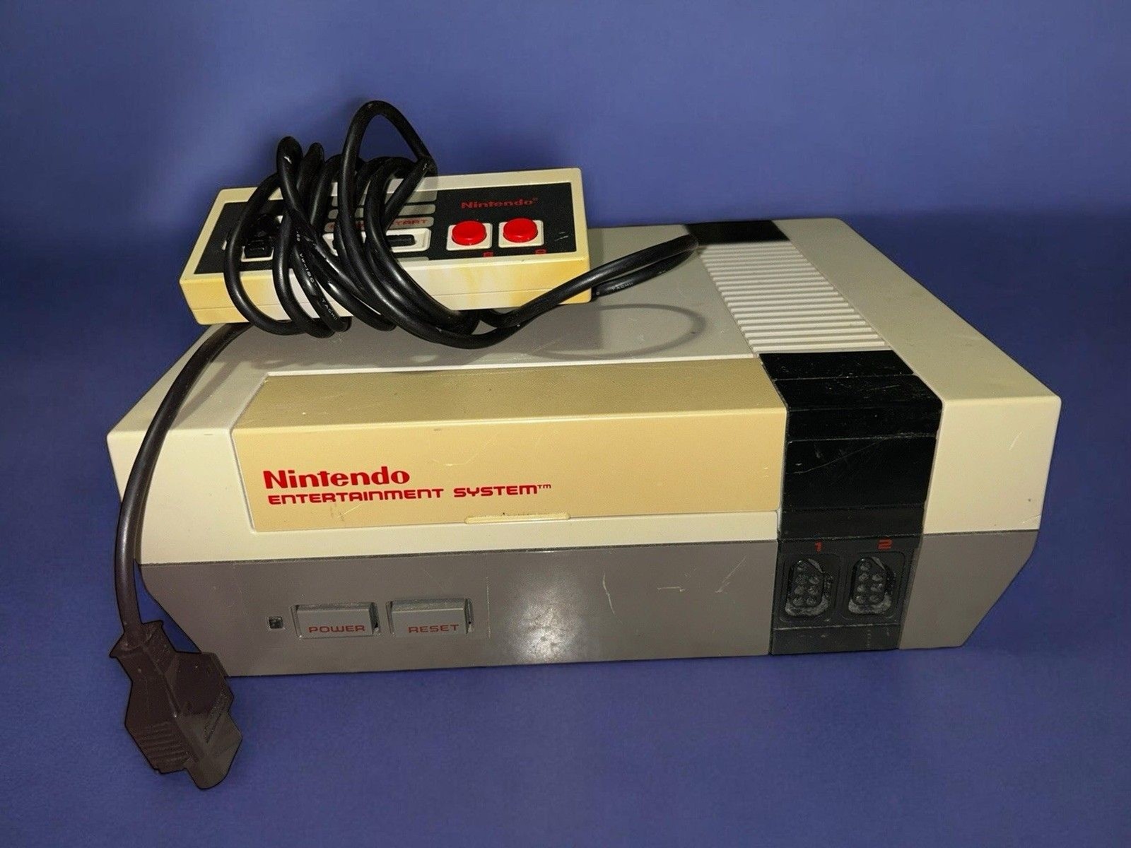 Nintendo Entertainment System NES Console Game NES-001 As Is Untested – No Cord
