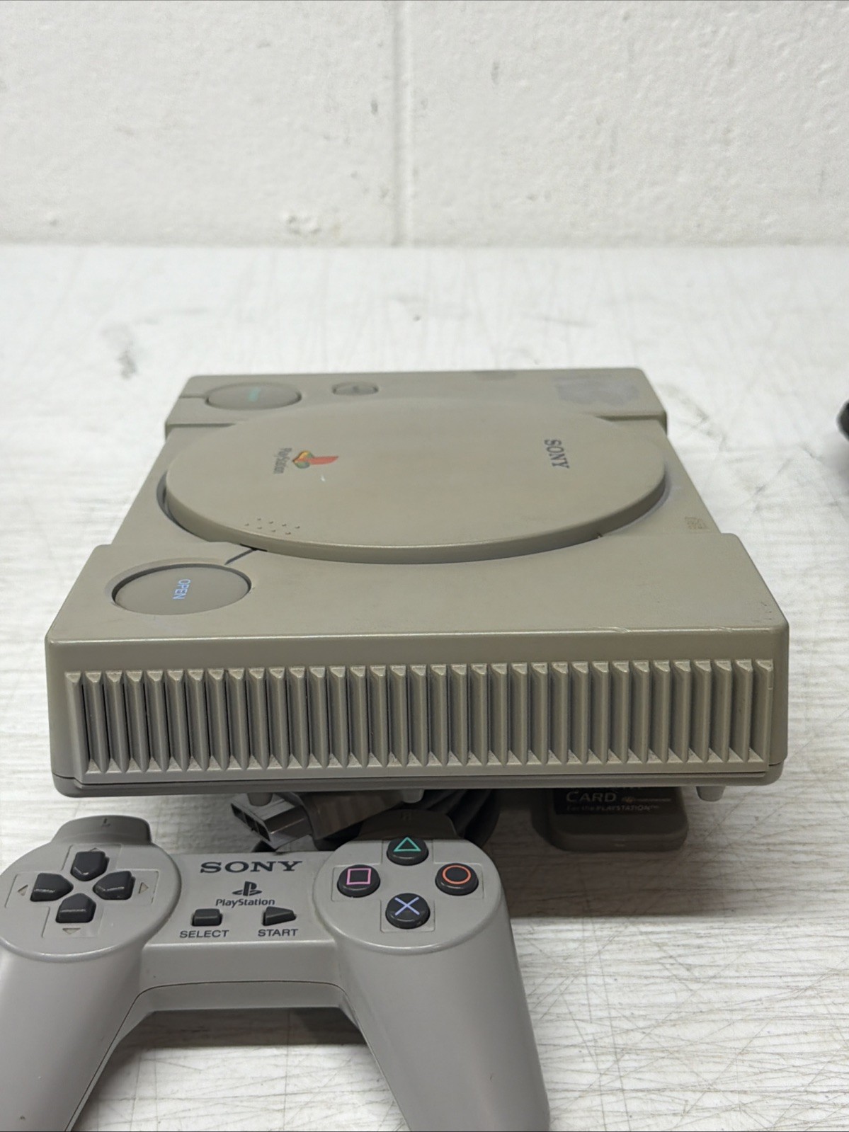 Sony PlayStation 1 PS1 SCPH-7501 Console System Bundle – Tested and Works