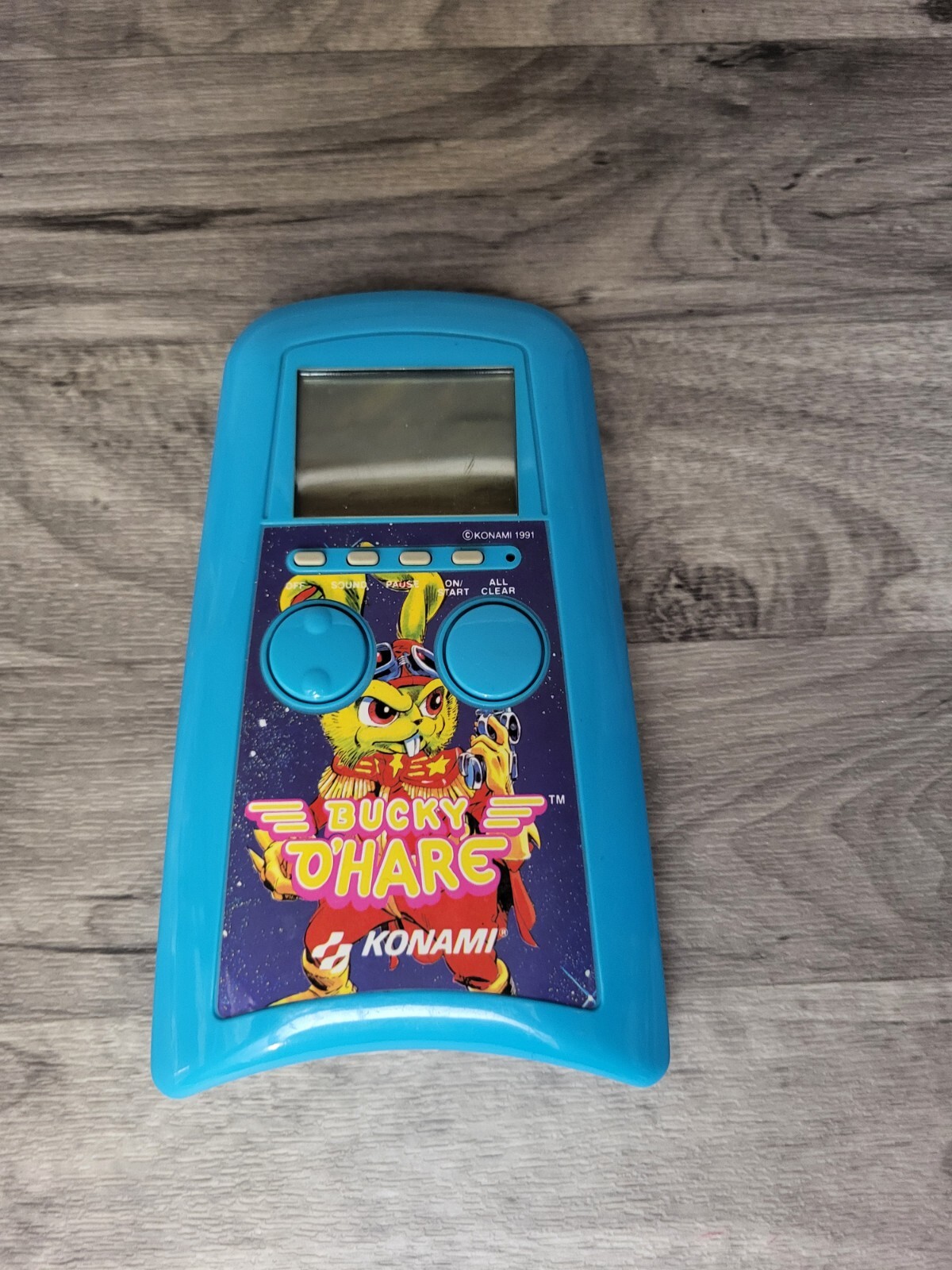 Konami Vintage 1991 Bucky O’Hare Handheld Game Japan Tested & Works RARE
