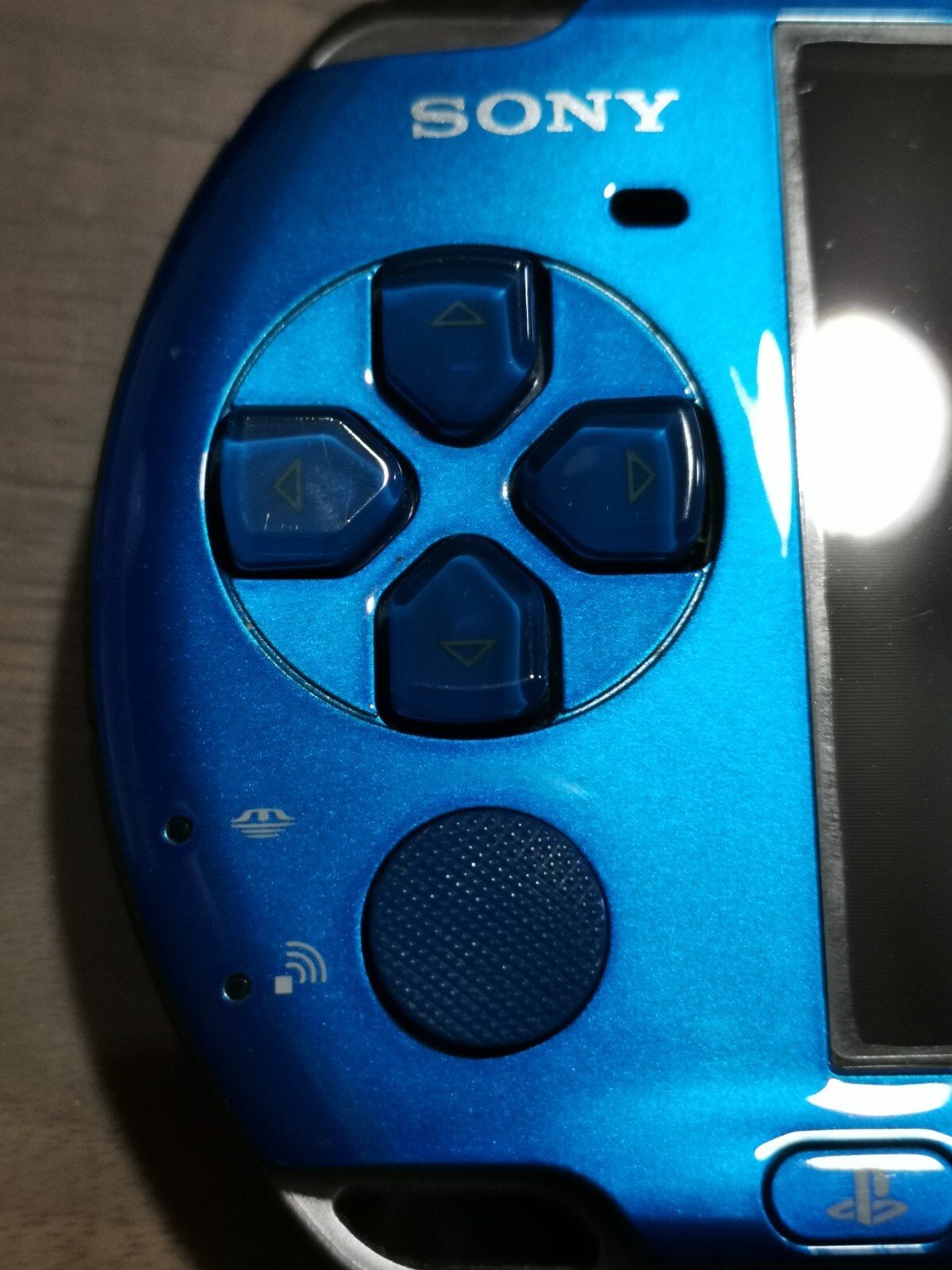 Sony PSP-3000 Vibrant Blue with 4GB Memoly stick, new Lithium battery inc FF7CC