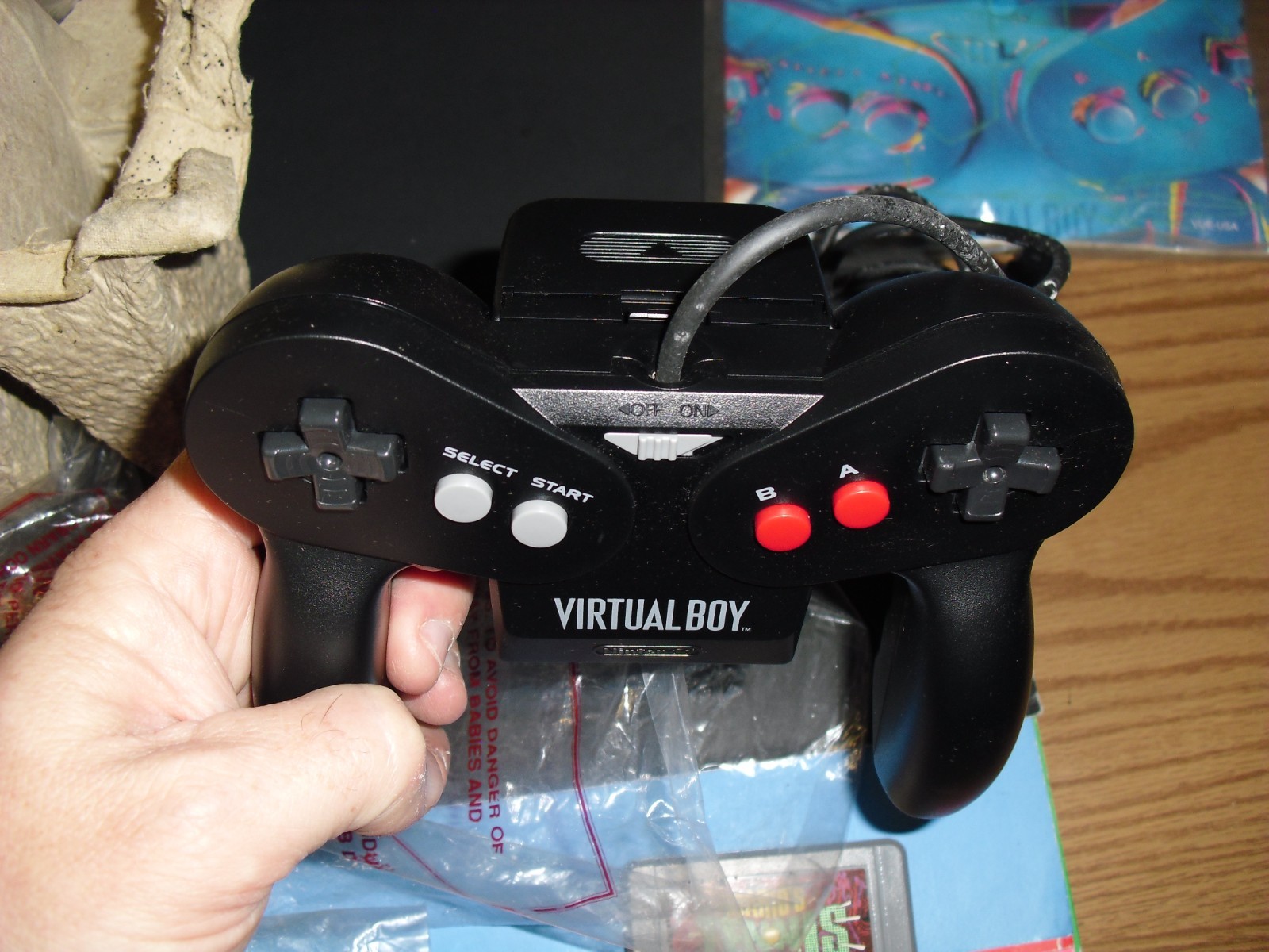 NOT WORKING Virtual Boy system complete in box! Nintendo for parts or repair