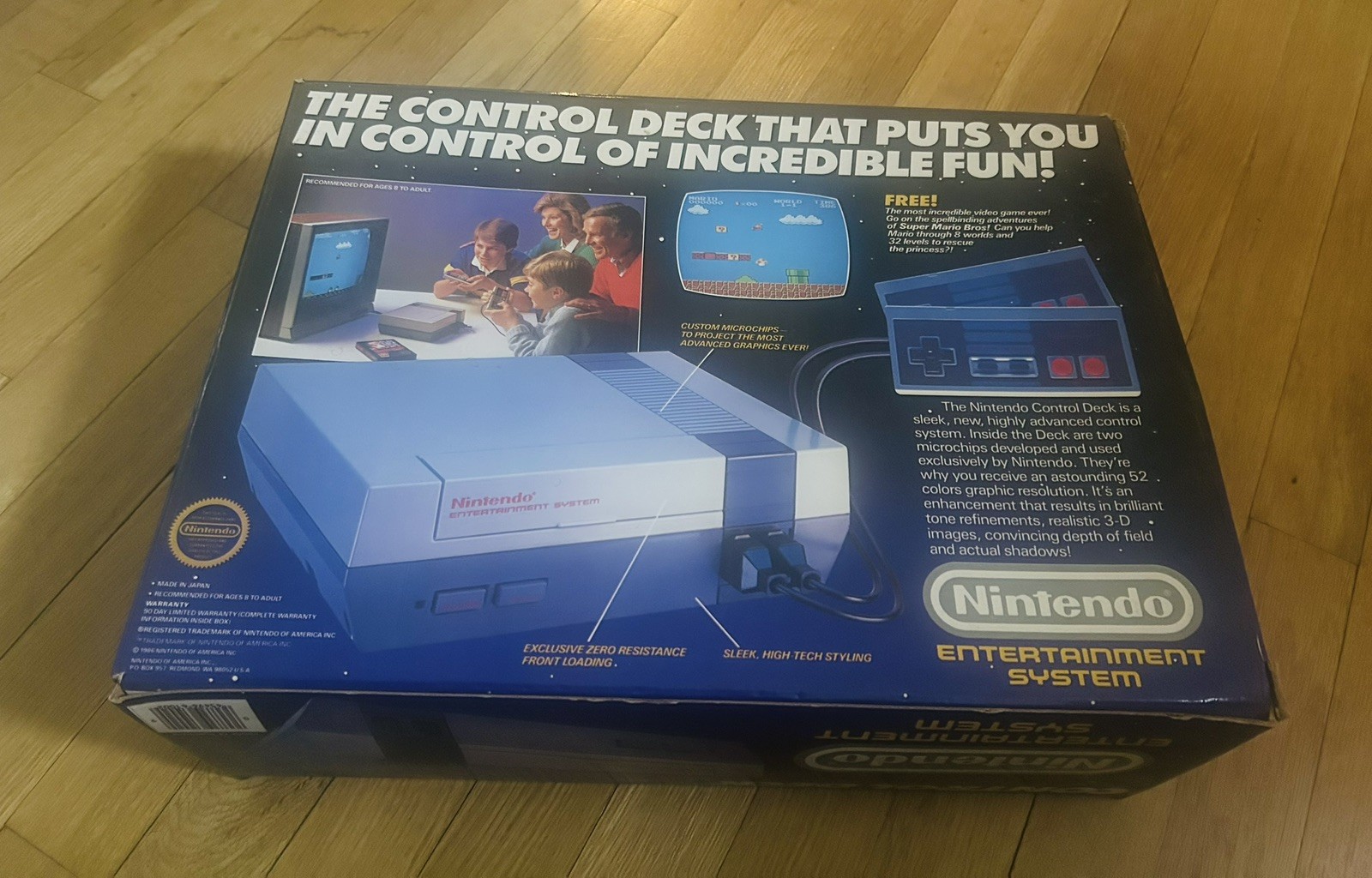 1986 Nintendo entertainment system (NES)