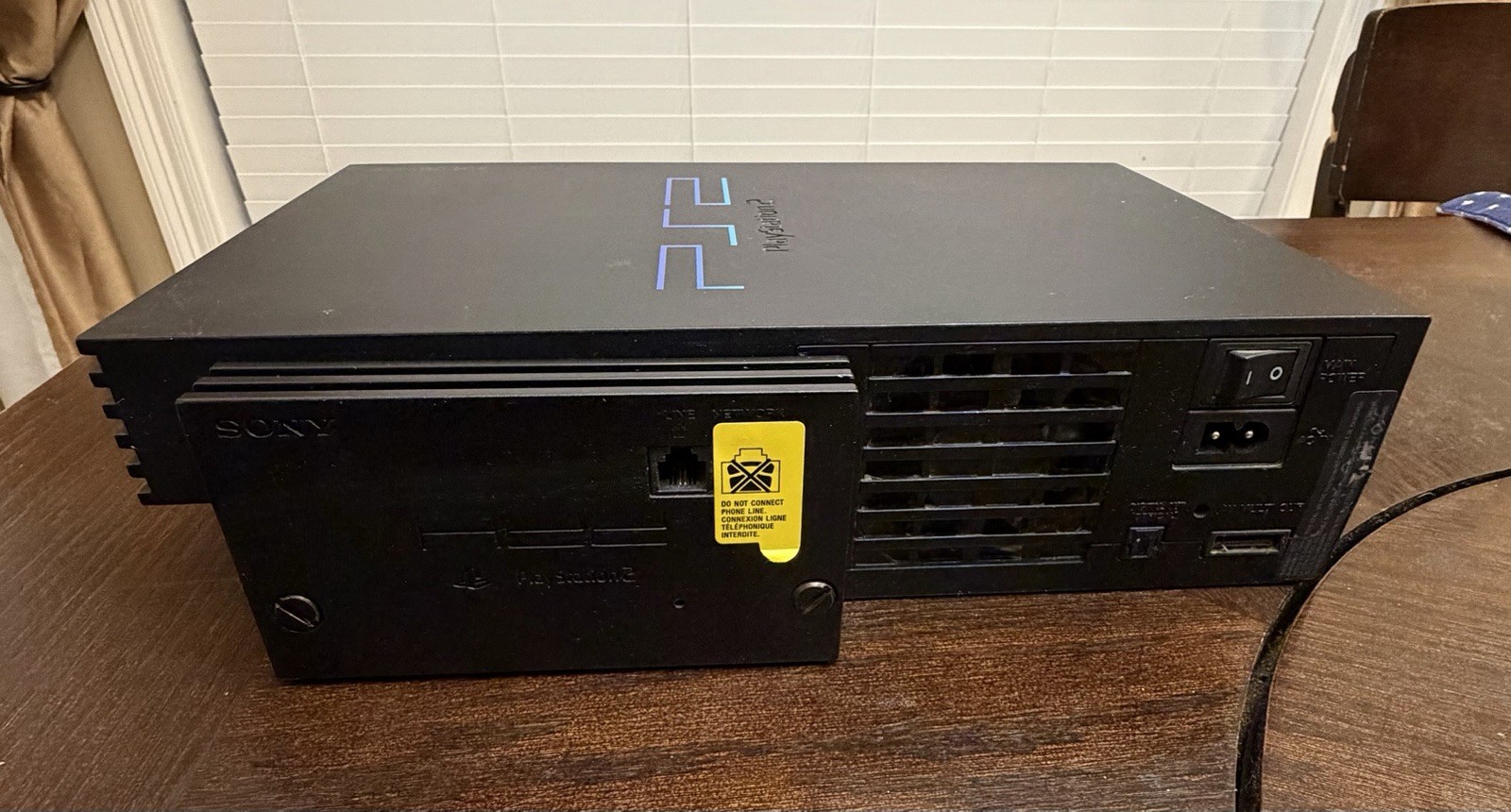 Sony PS2 Console SCPH-50001/N, HDD Network Adapter And Dual Shock Controller