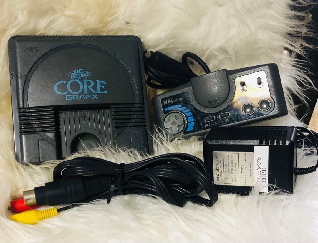 NEC PC Engine CoreGrafx Core Grafx PI-TG3 Console System Tested