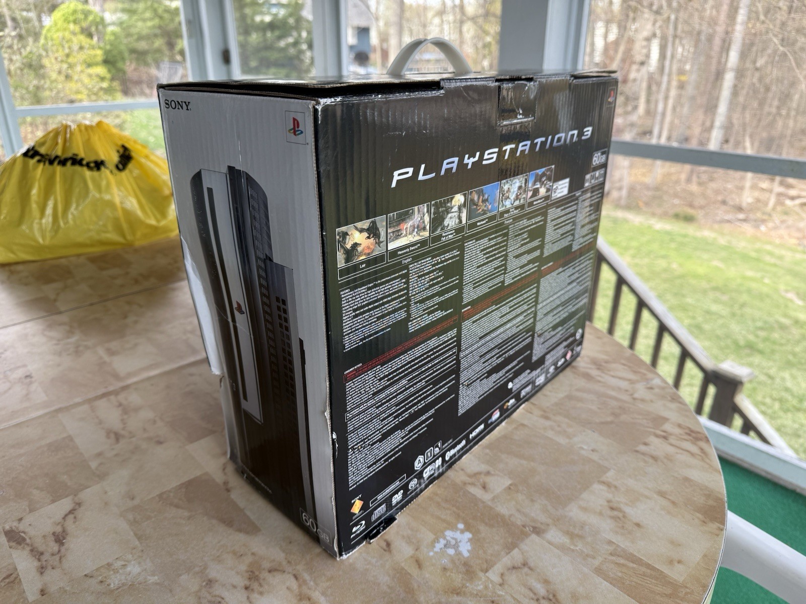 Sony PlayStation 3 60GB Launch Edition Backwards Compatible – Open Box CECHE01