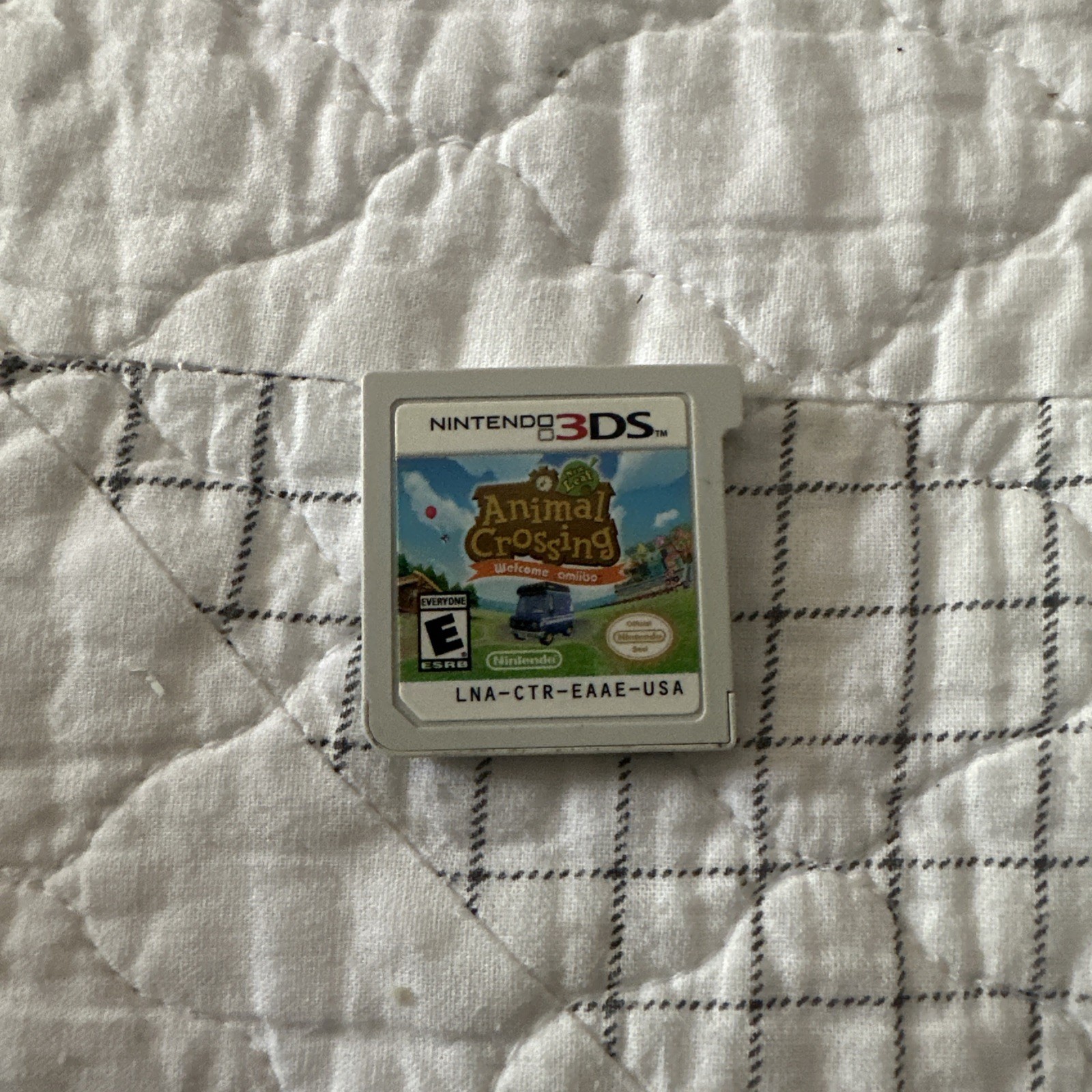 Purple Nintendo 3DS With Animal Crossing