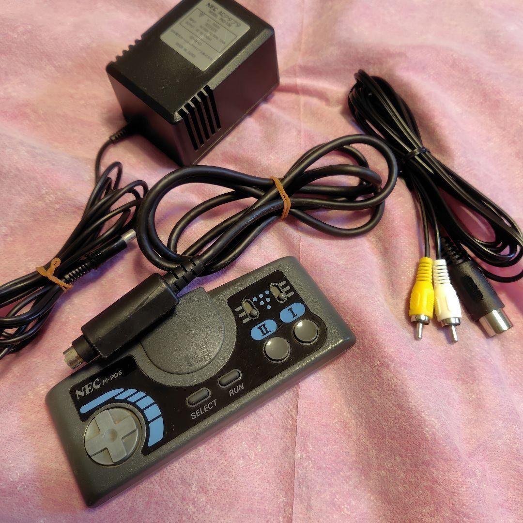 NEC PC Engine CoreGrafx Console Set + Bonus Japan s1099M
