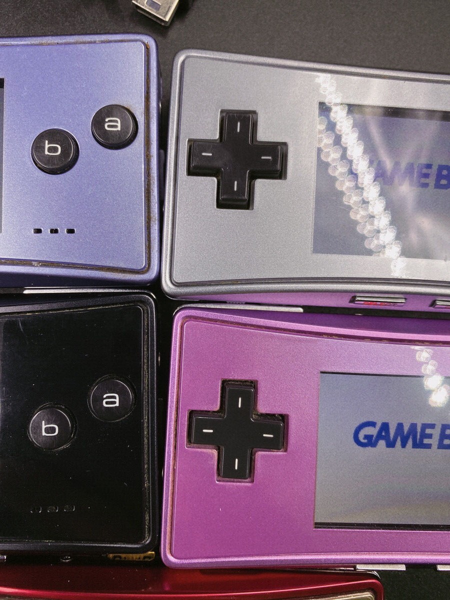 Nintendo GameBoy Micro Console Various Colors to Choose Japanese Edition Tested
