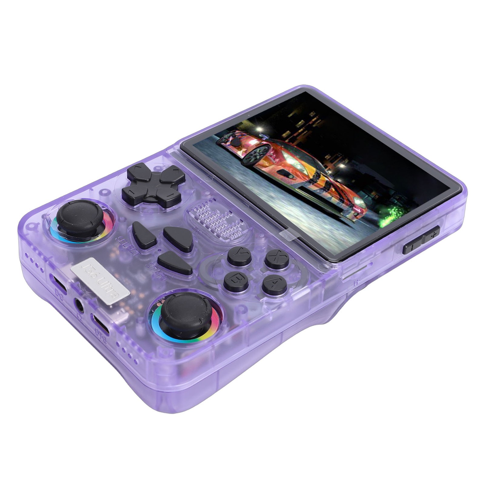 Retro Handheld Game Console 4 Inch Screen Built In 64GB Small Memory Card S FYZJ
