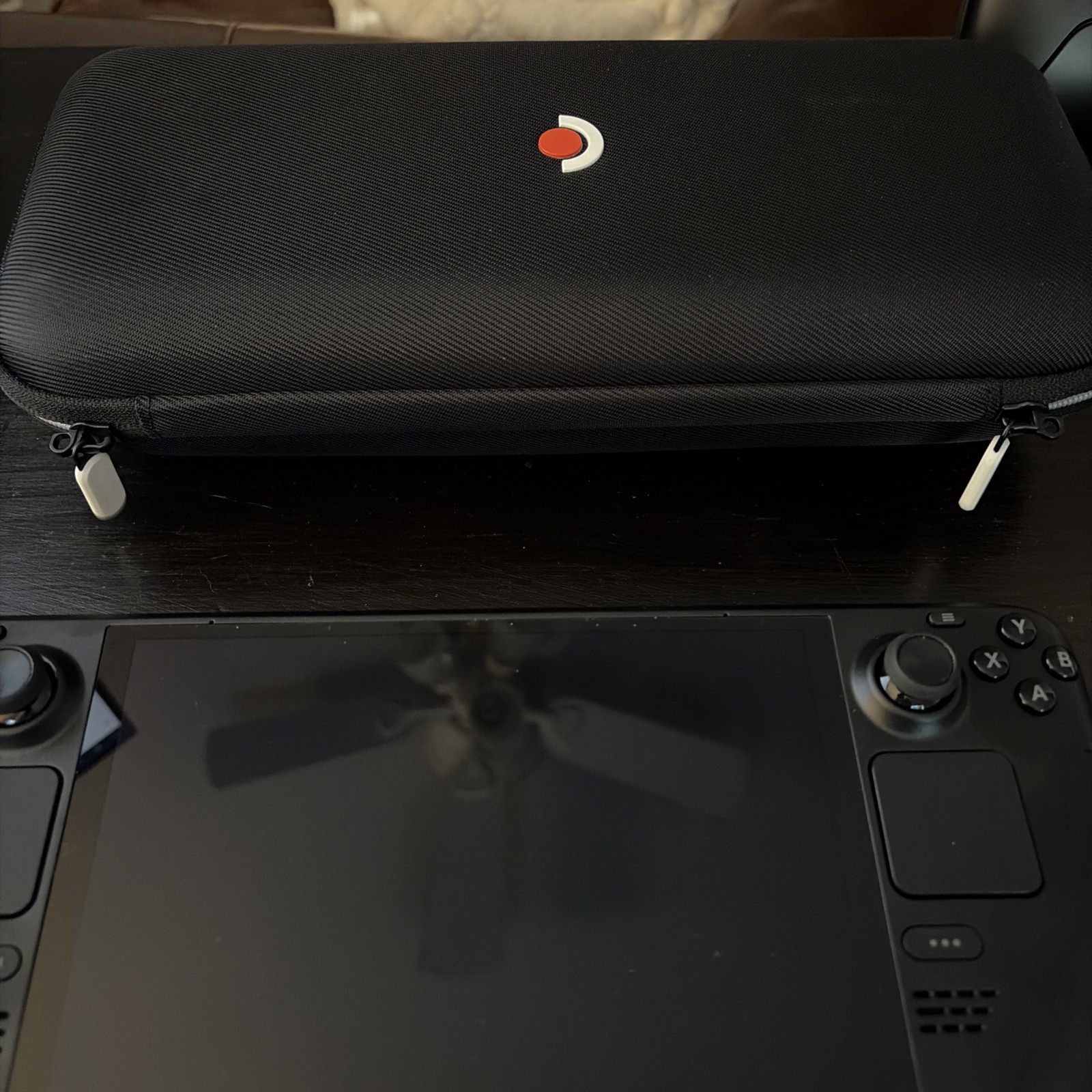 Valve Steam Deck OLED 512GB Black Handheld Console – Tested W/case And Charger
