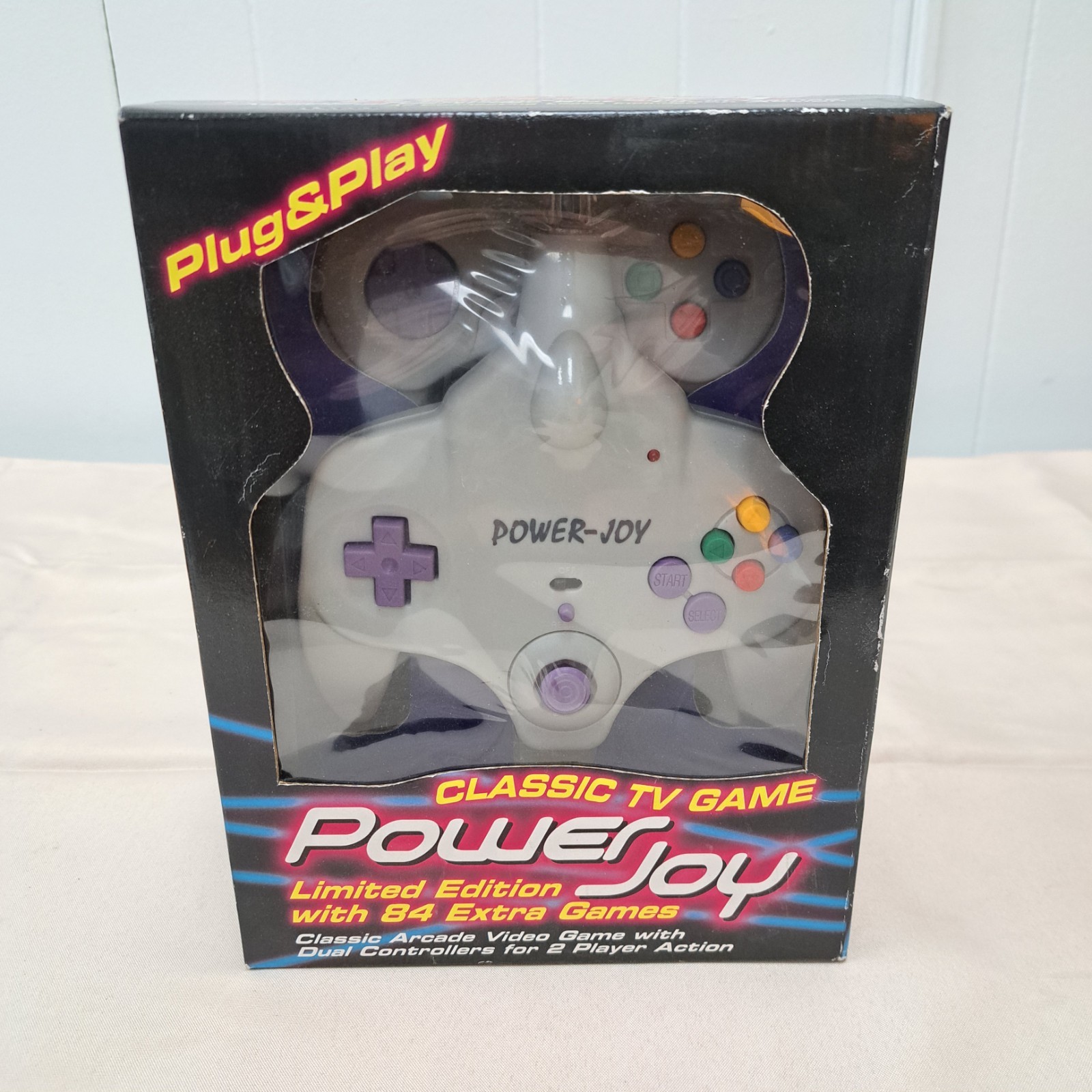Vintage Power Joy Classic TV Game New Limited Edition 84 Extra Games Plug N Play