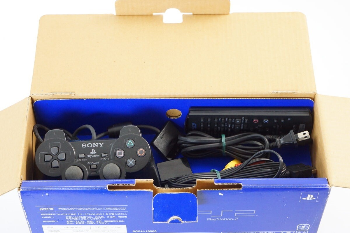 Playstation2 PS2 Console scph-18000 Tested System Made in japan for NTSC-J CD 18