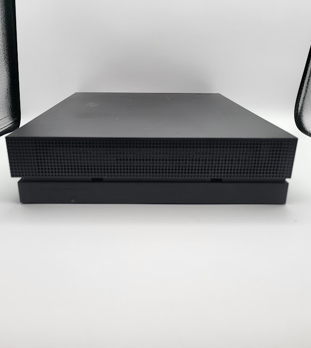 Microsoft Xbox One X Model 1787 – Black – Deep Scratches Console Only