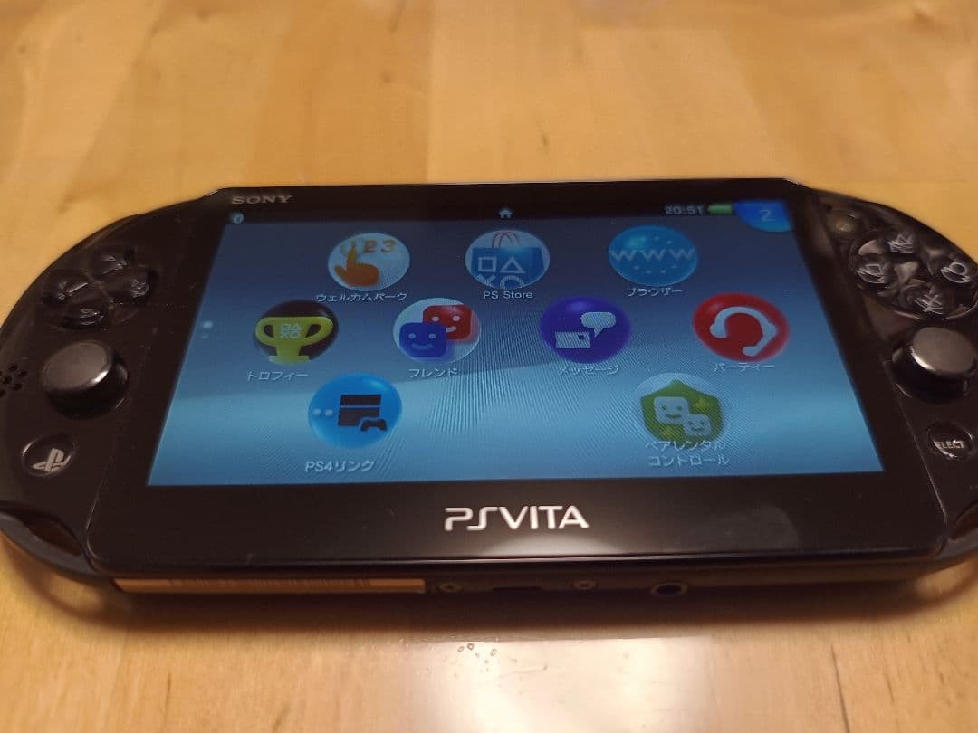 Sony PS Vita PCH-2000 Black Console Tested Working Region Free Japan