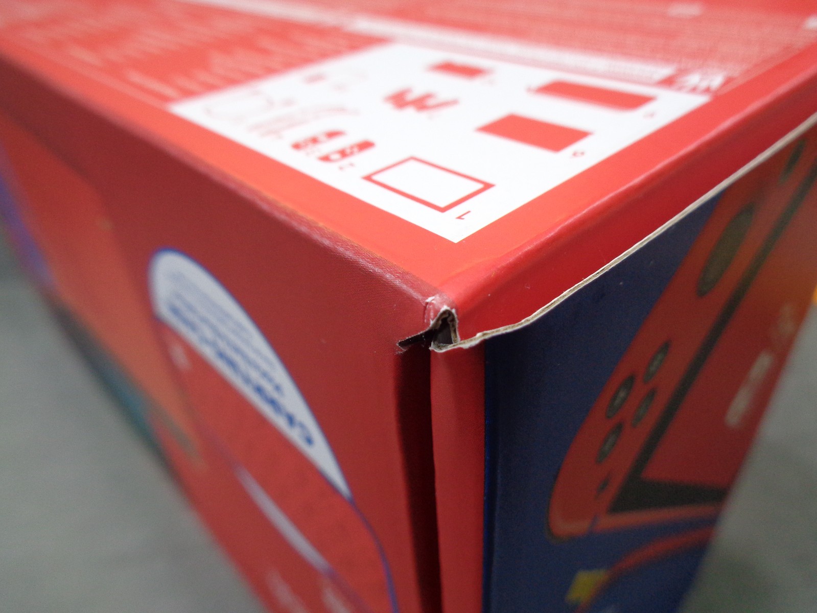 Nintendo Switch Console HAC-001(-01) Mario Red & Blue Edition – 32GB New!