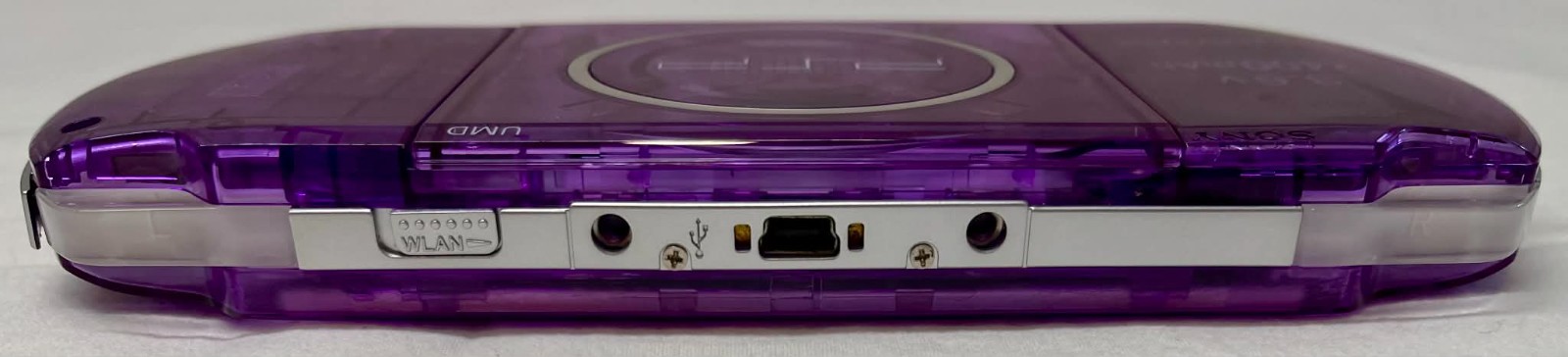 PSP3000 Clear Purple / IPS Screen / Battery / Sony Charger / Region Free / 32GB