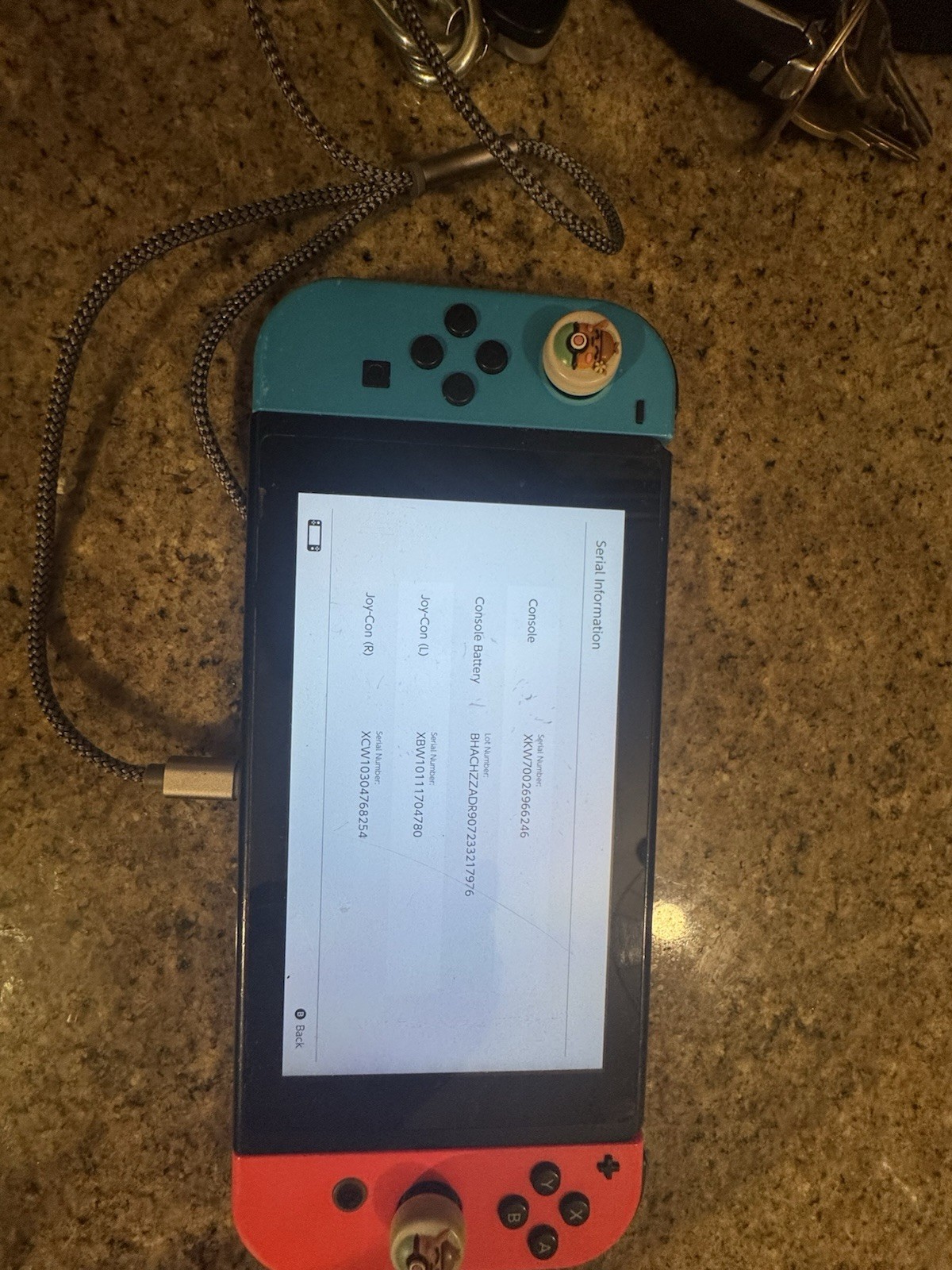 Nintendo Switch (No Dock or Charger) No Tested