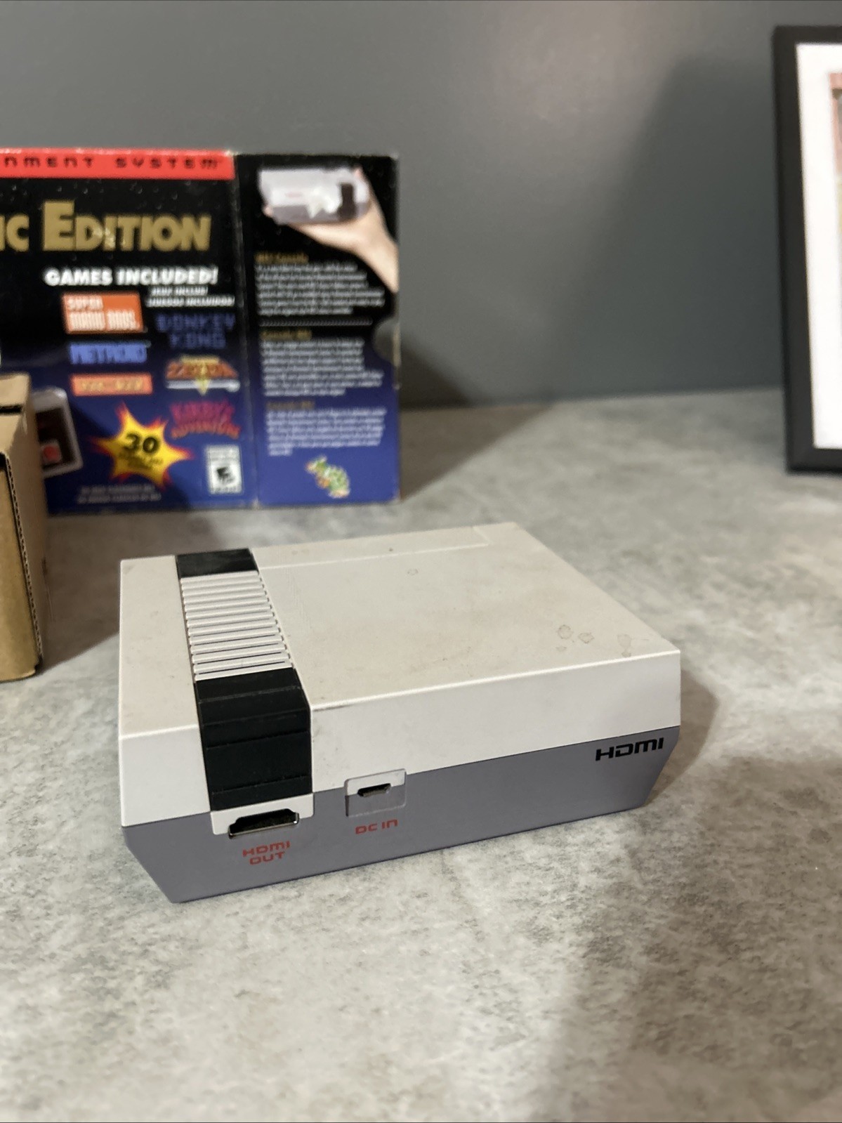 Nintendo NES Classic Edition Mini Entertainment System Open Box Complete CIB