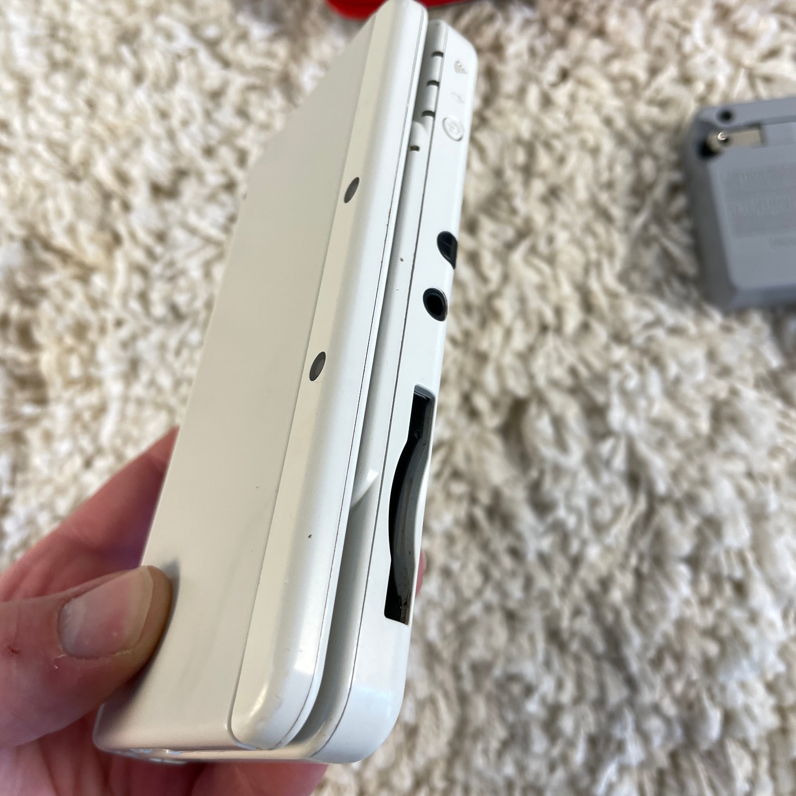 Nintendo “New” 3DS White Handheld Console System KTR-001 NTSC Tested