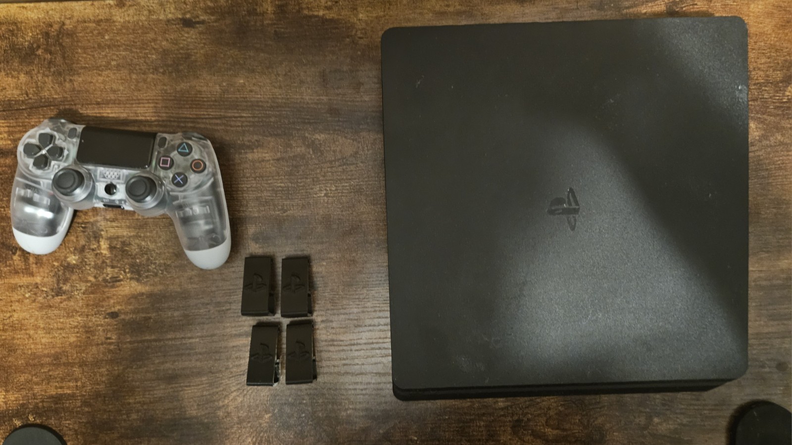 Sony PlayStation 4 Slim !TB Hard drive Gaming Console with Controller – Black