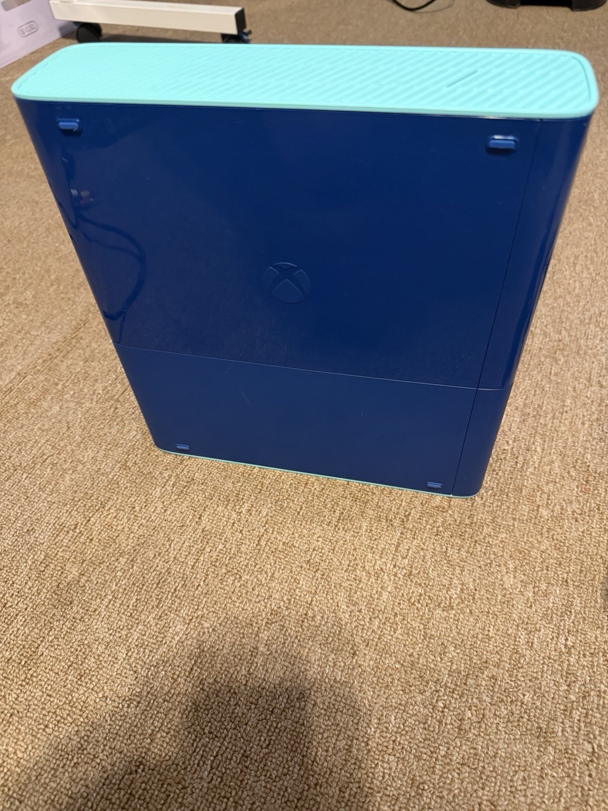 Microsoft Xbox 360 E Blue Console No Controller 500gb call of duty edition