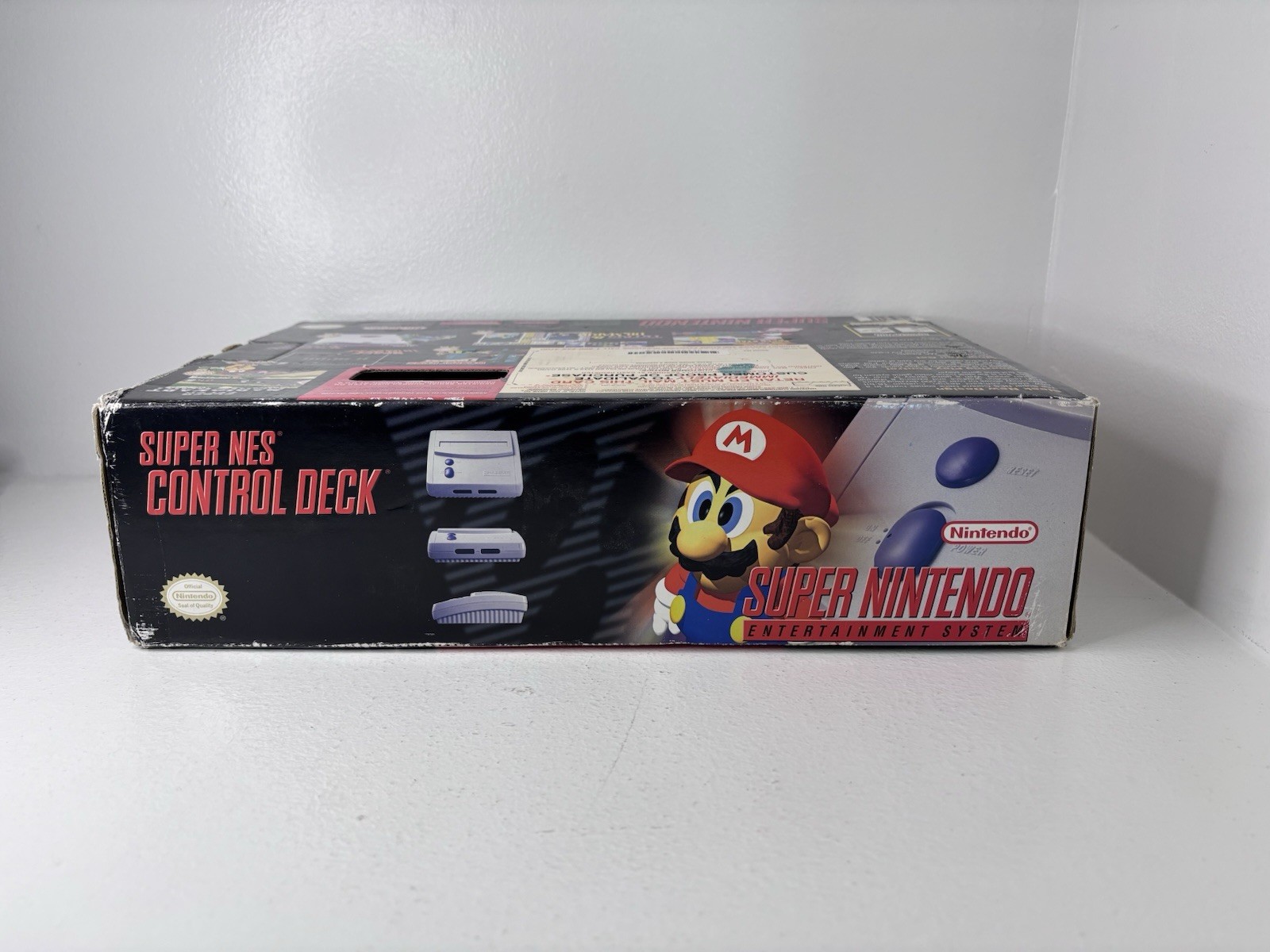 Super NES Control Deck Yoshi’s Island System in Box No Game! SNES Tested & Works