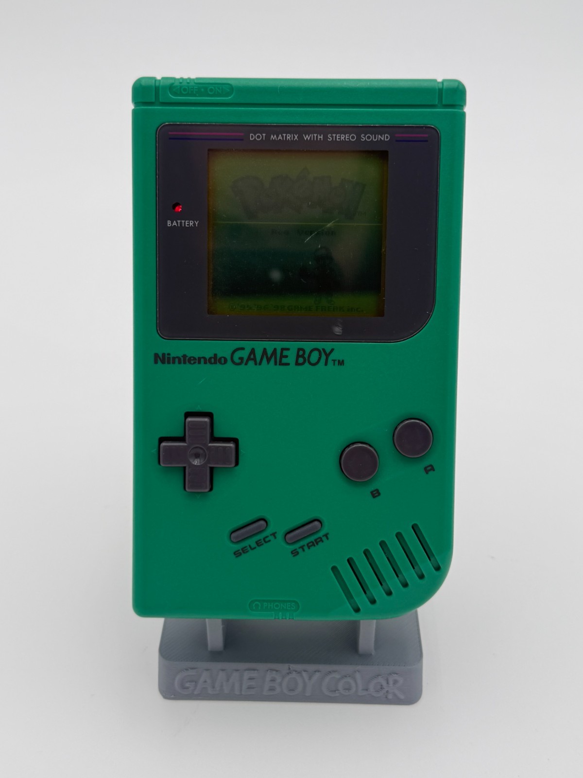 Nintendo Game Boy Original DMG-01 Green Console Tested Working OEM Read Descript