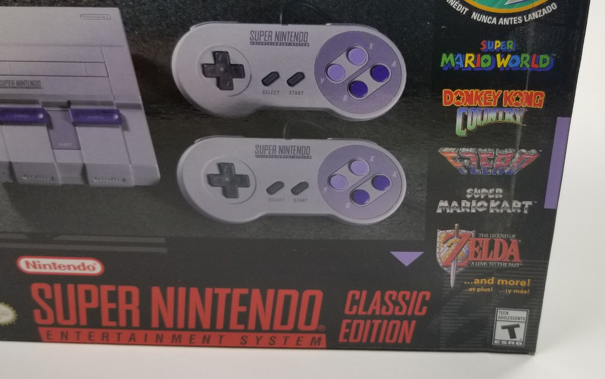Super Nintendo Classic Mini Authentic SNES Entertainment System 21 Games NEW