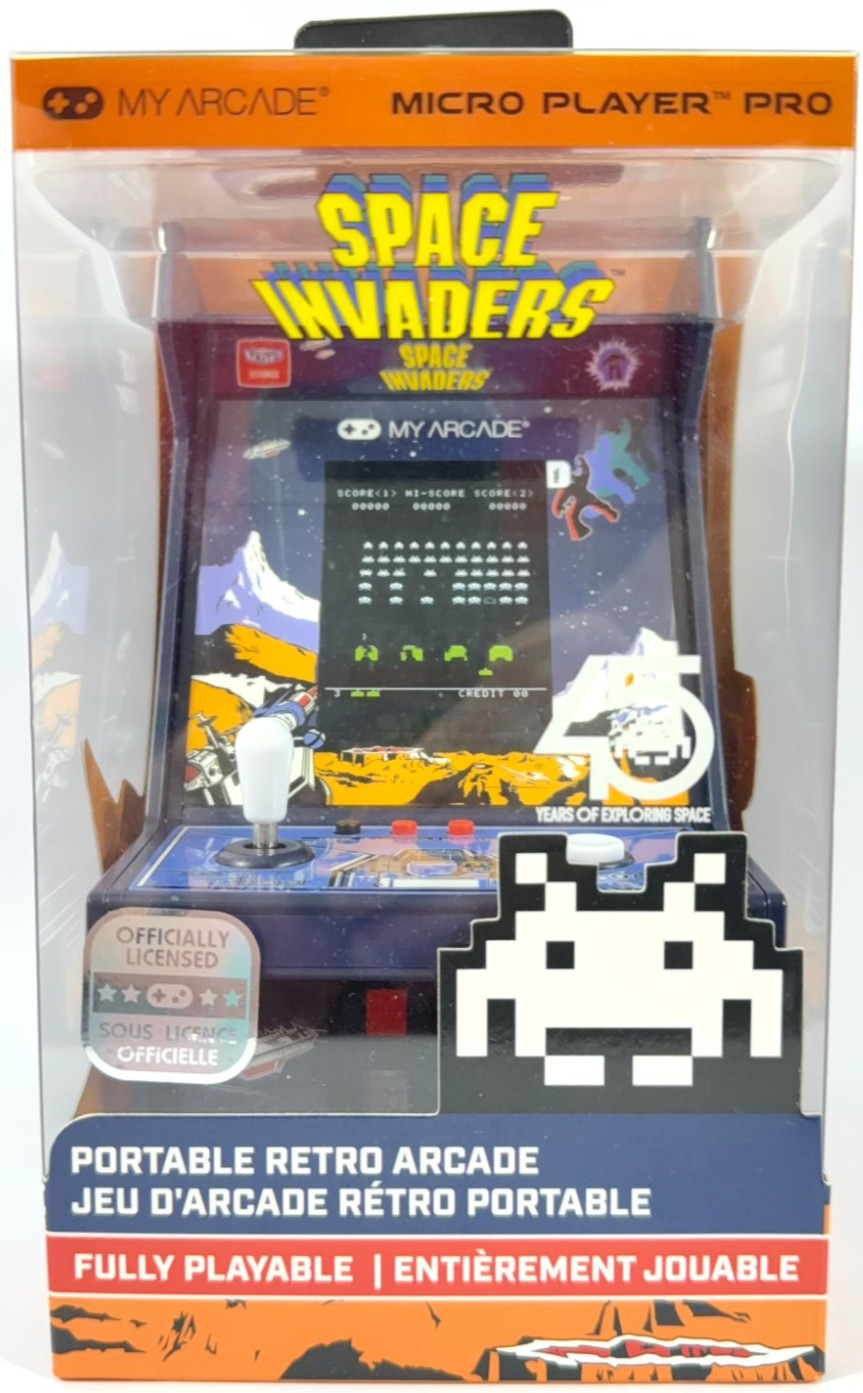 My Arcade SPACE INVADERS Handheld RETRO Console Video Game OFFICIALLY LICENSED