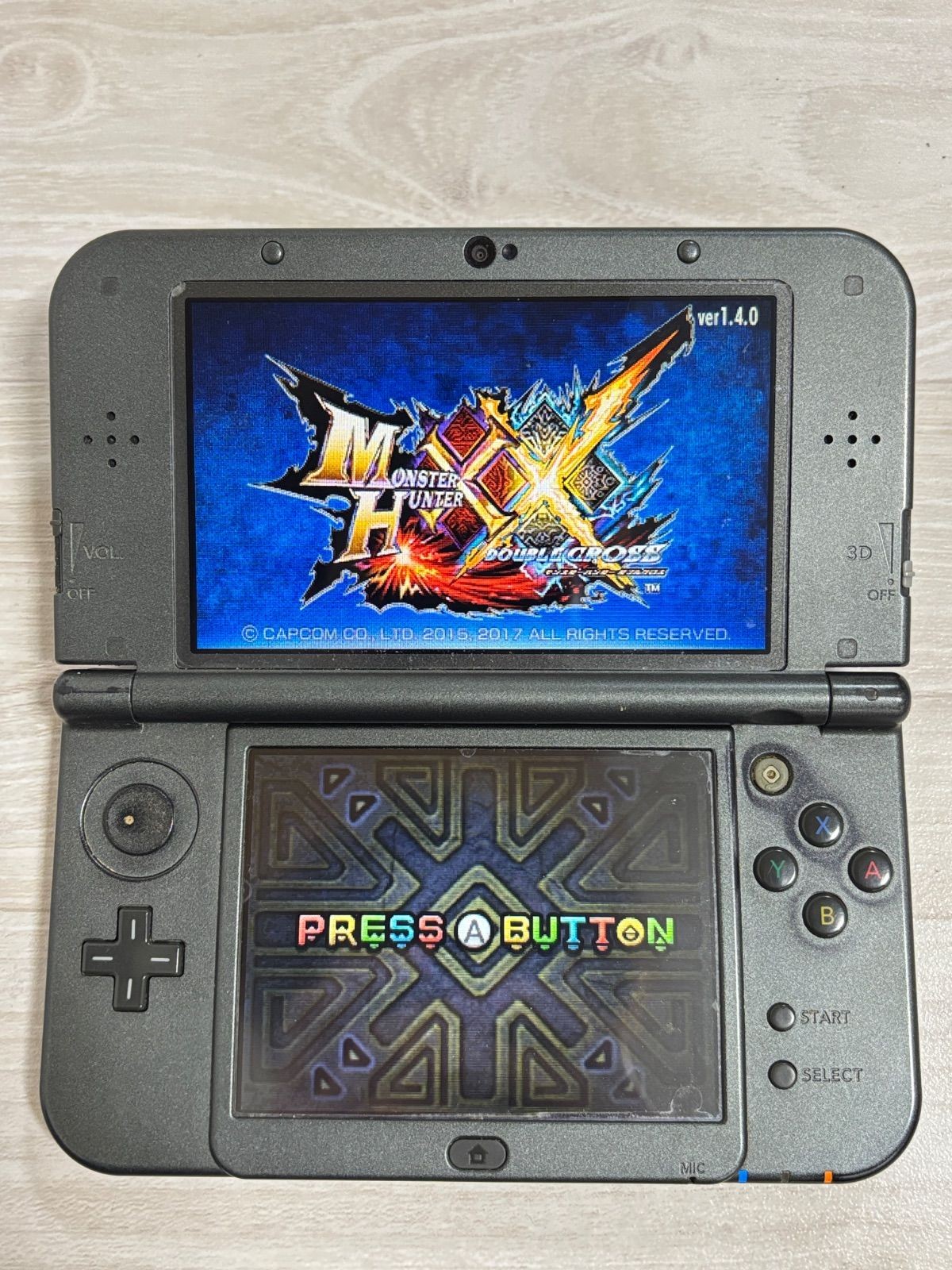 [Rank : B] New Nintendo 3DS LL XL Black s1603M