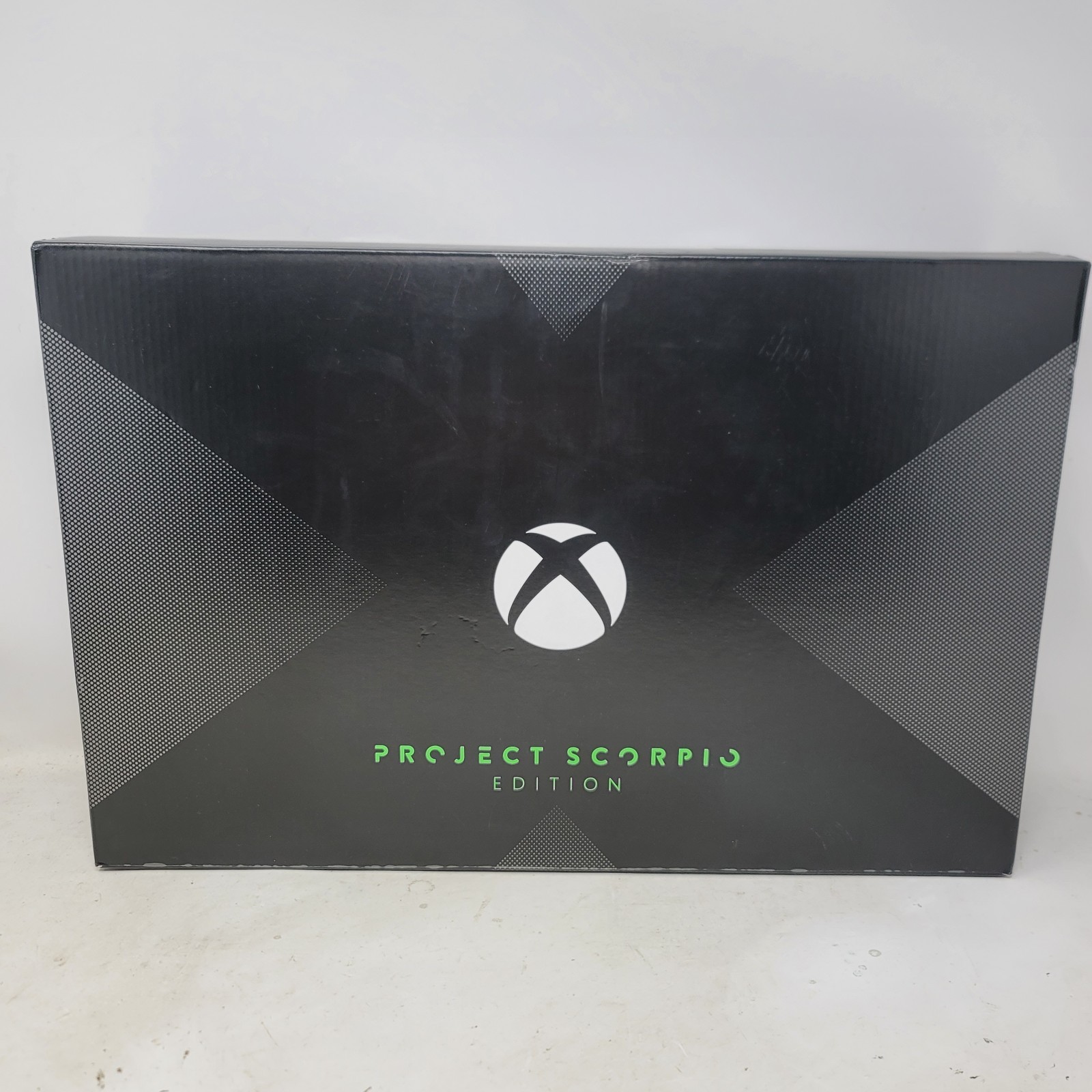 Microsoft Xbox One X Project Scorpio Edition 1TB Console Black Power ON Then OFF
