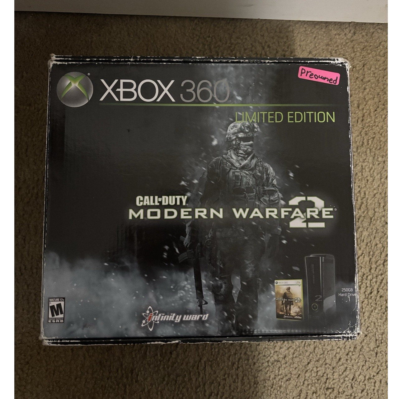 Microsoft Xbox 360 Call of Duty Modern Warfare 2 Limited Edition Console 250GB