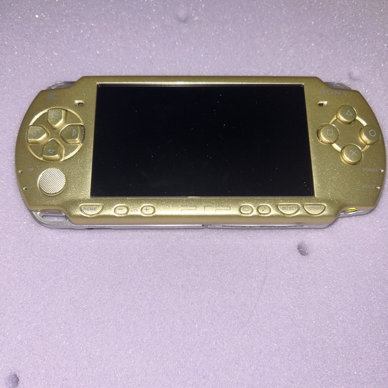 *M0DD3D* GOLD SONY PSP 2000 | New Button Contacts & 500+ Games 128GB