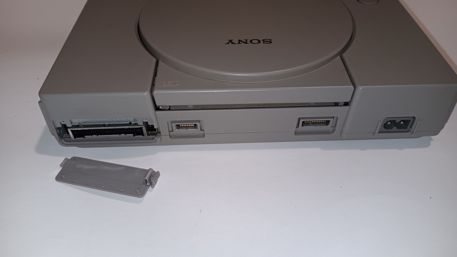 Sony PlayStation 1 SCPH-7501 Bundle Power Cord RFU Adapter RCA AV Cable Turns On