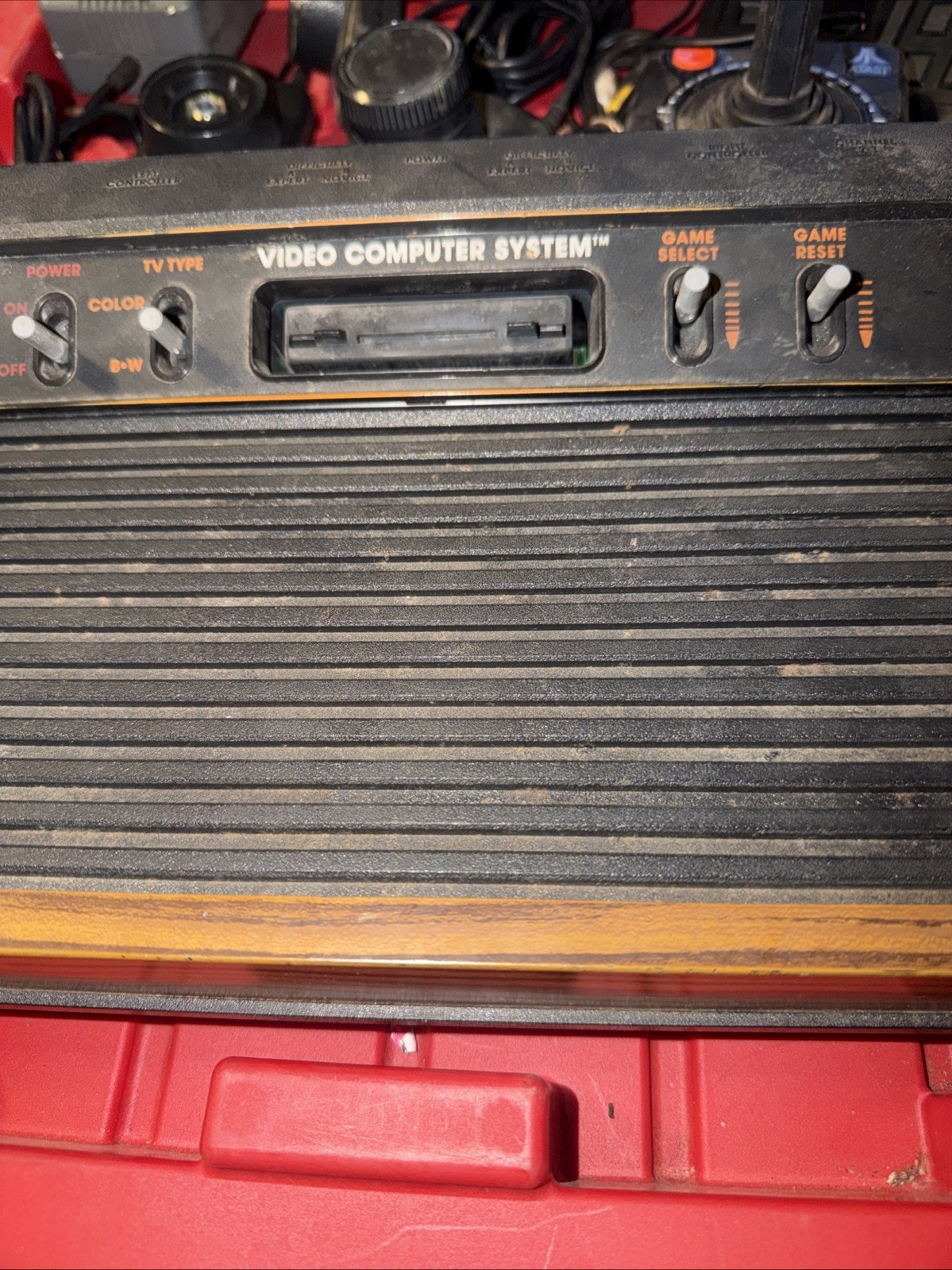 Atari 2600 Console Includes 43 Games/Peddles/Several Joysticks