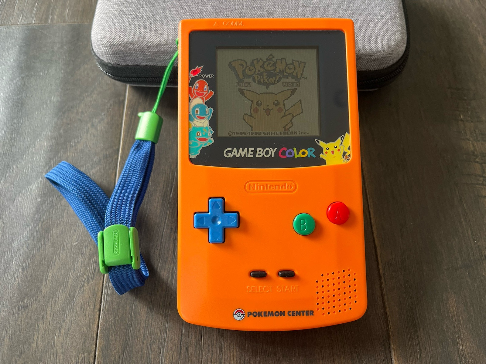 Nintendo GameBoy Color GBC W/ New Shell & Glass Lens – **Pokemon 3rd Anniversary