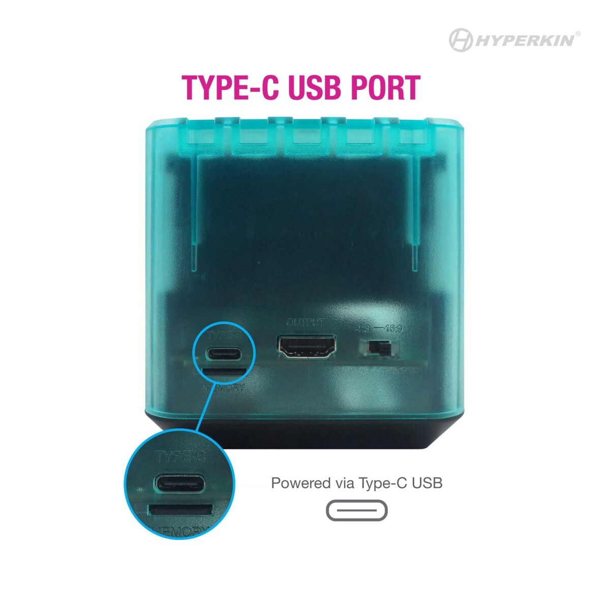 Hyperkin Retron Sq HD Gaming Console Game Boy, Game Boy Color and Advance Games