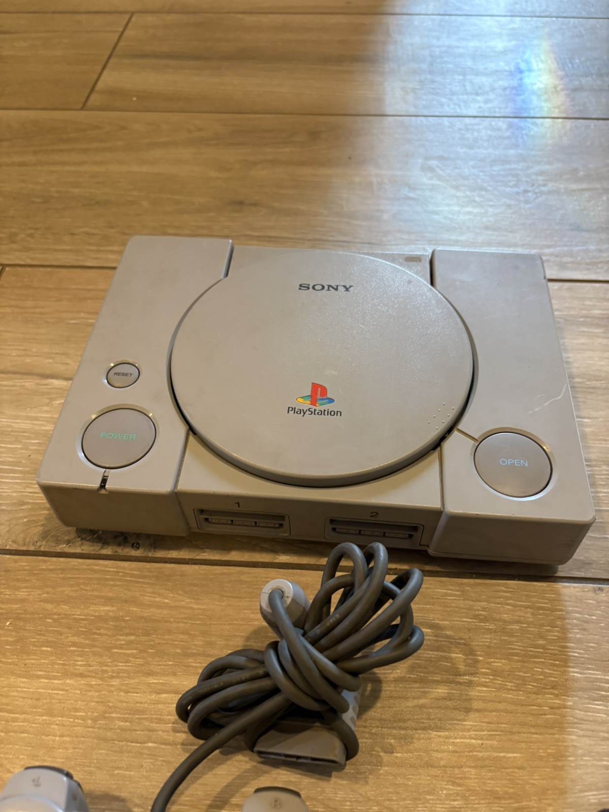 Sony PlayStation 1 PS1 Original Console System Bundle – Tested and Works