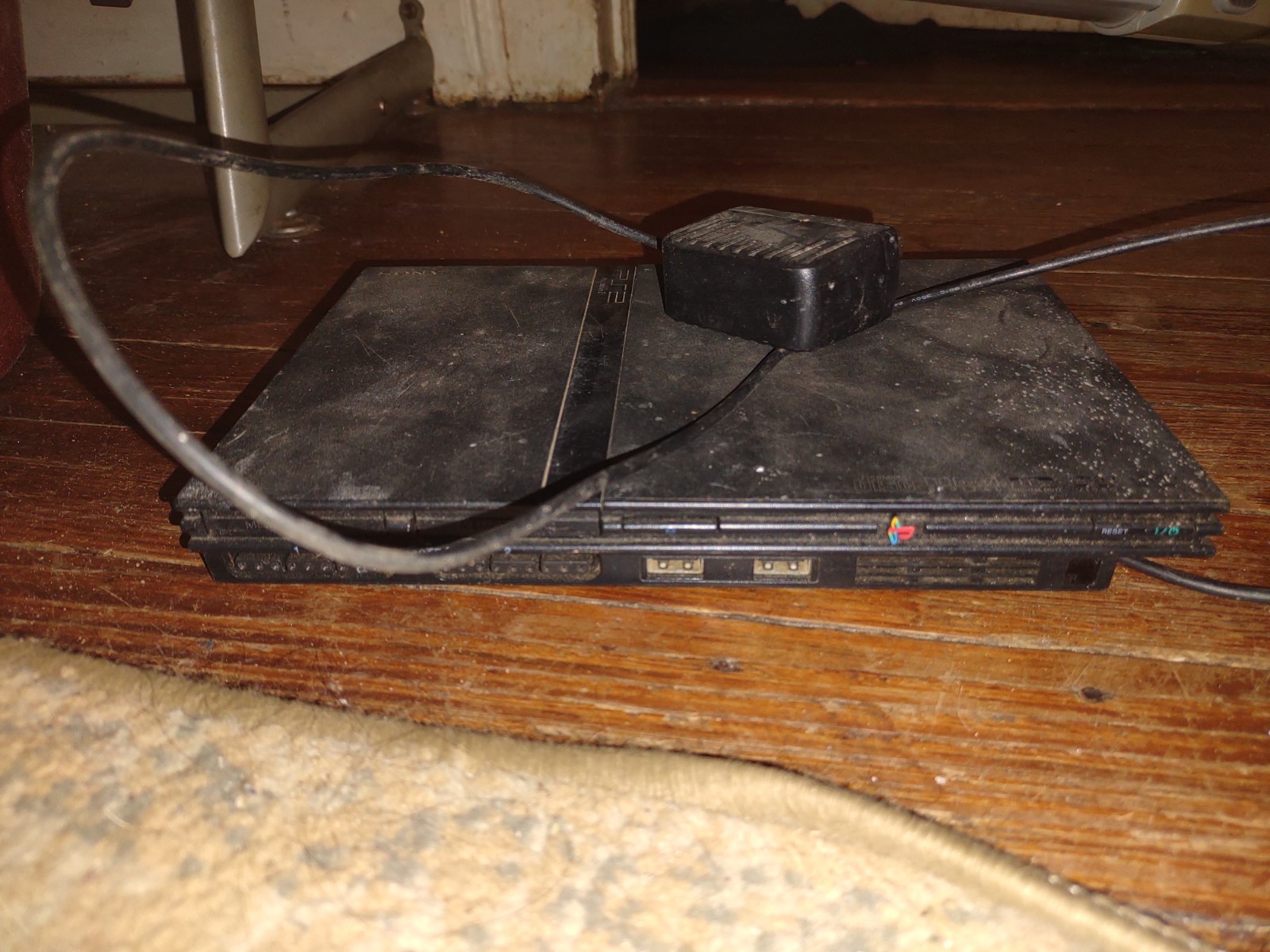 Sony PlayStation 2 Slim Black USB Home Console with Slim Design