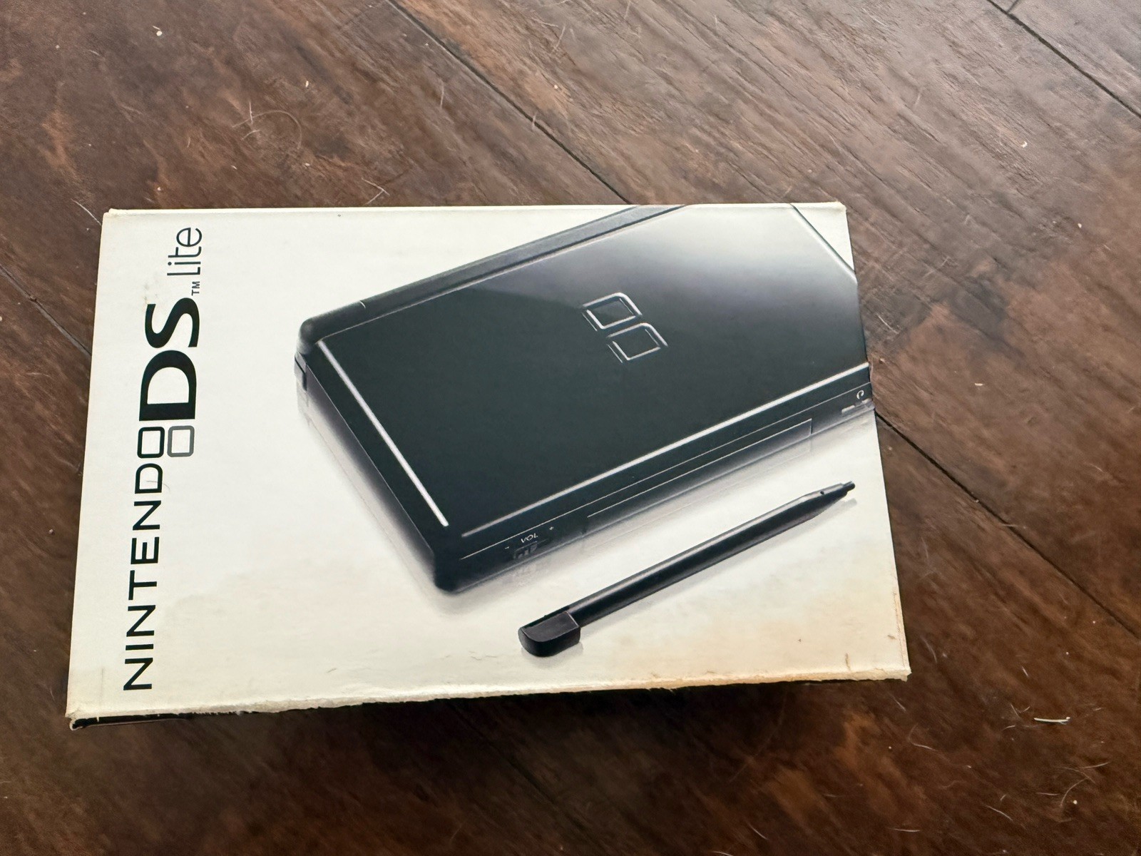 Nintendo DS Lite System in Box – Black – Barely Used – Includes Acekard 2i