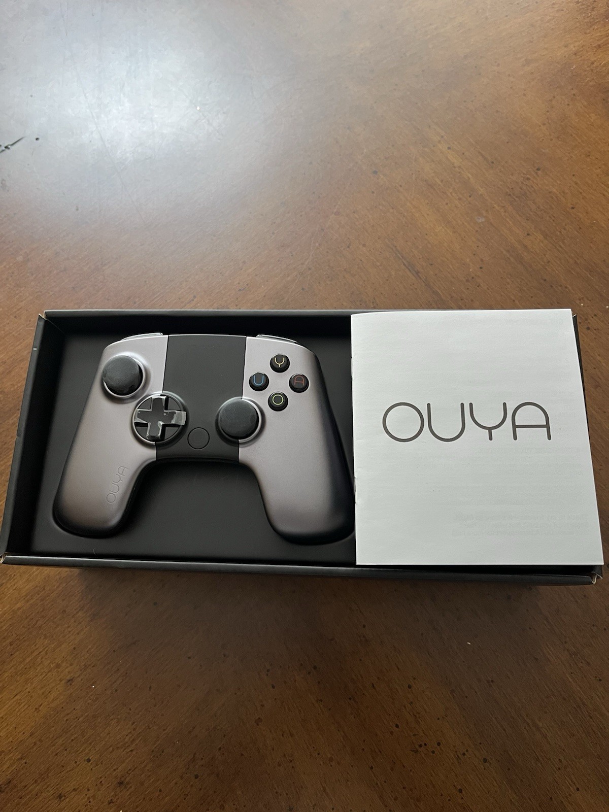 OUYA OUYA1 Silver Microconsole 8GB 1080p w/ Wireless Controller & Power Adapter