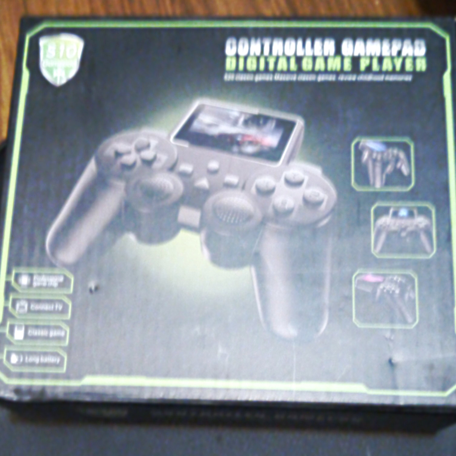 S10 Handheld Game System w/ 520 Built-in Games, HDMI Output, Rechargeable
