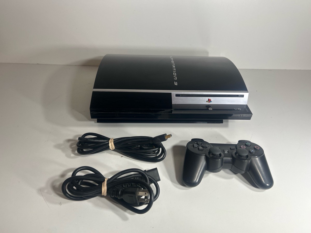 *CONTROLLER DOES NOT CONNECT READ DESCRIPTION* SONY PS3 SYSTEM 20GB (P17029458)