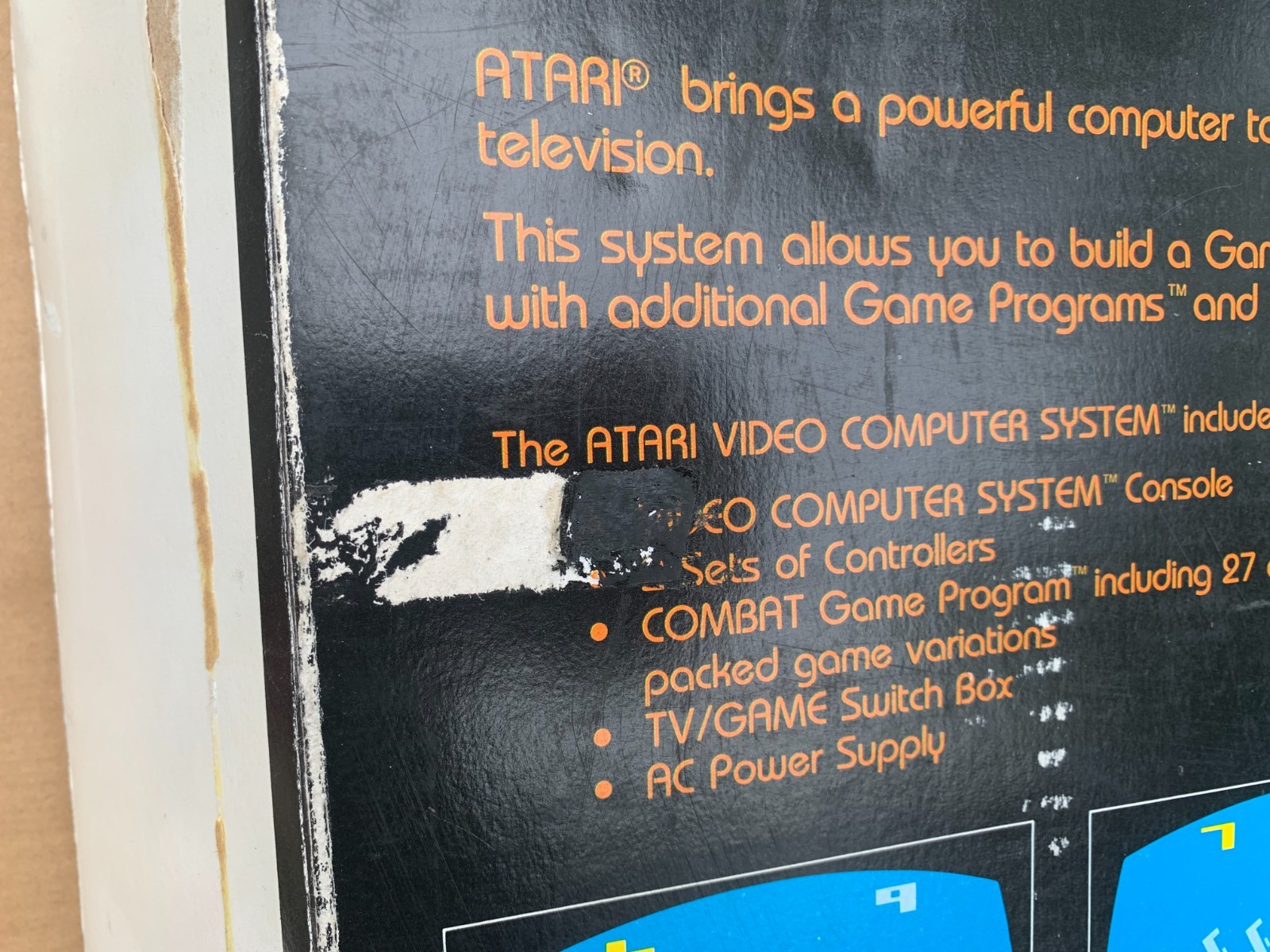 Atari CX-2600A Video Computer System Game Console W/ 2 Controllers Paddles & Box