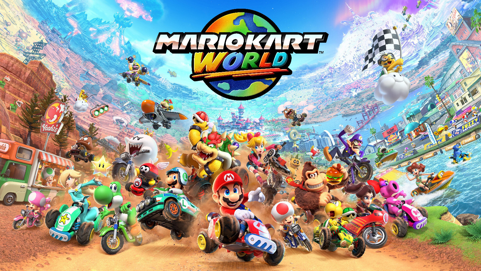 Nintendo Switch 2 NS2 Console + Mario Kart World Bundle (NA USA) PRESALE 6/5/25