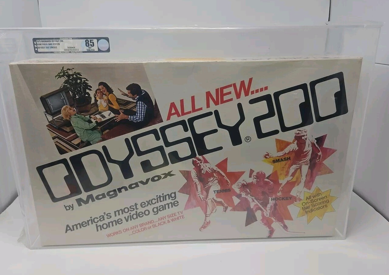 1975 Magnavox ODYSSEY 200 CONSOLE VGA85 QUALIFIED
