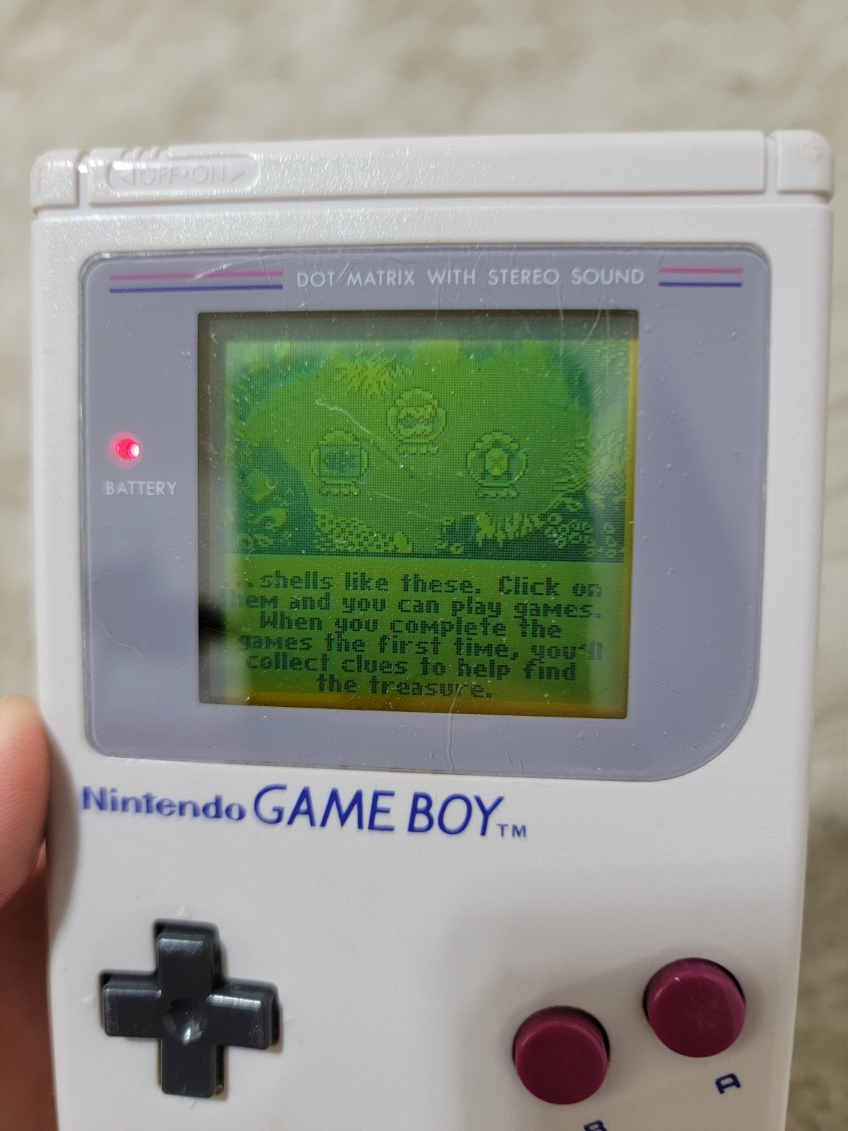 Nintendo Gameboy DMG-01 Console System w/ 2 Games OEM Tested Working