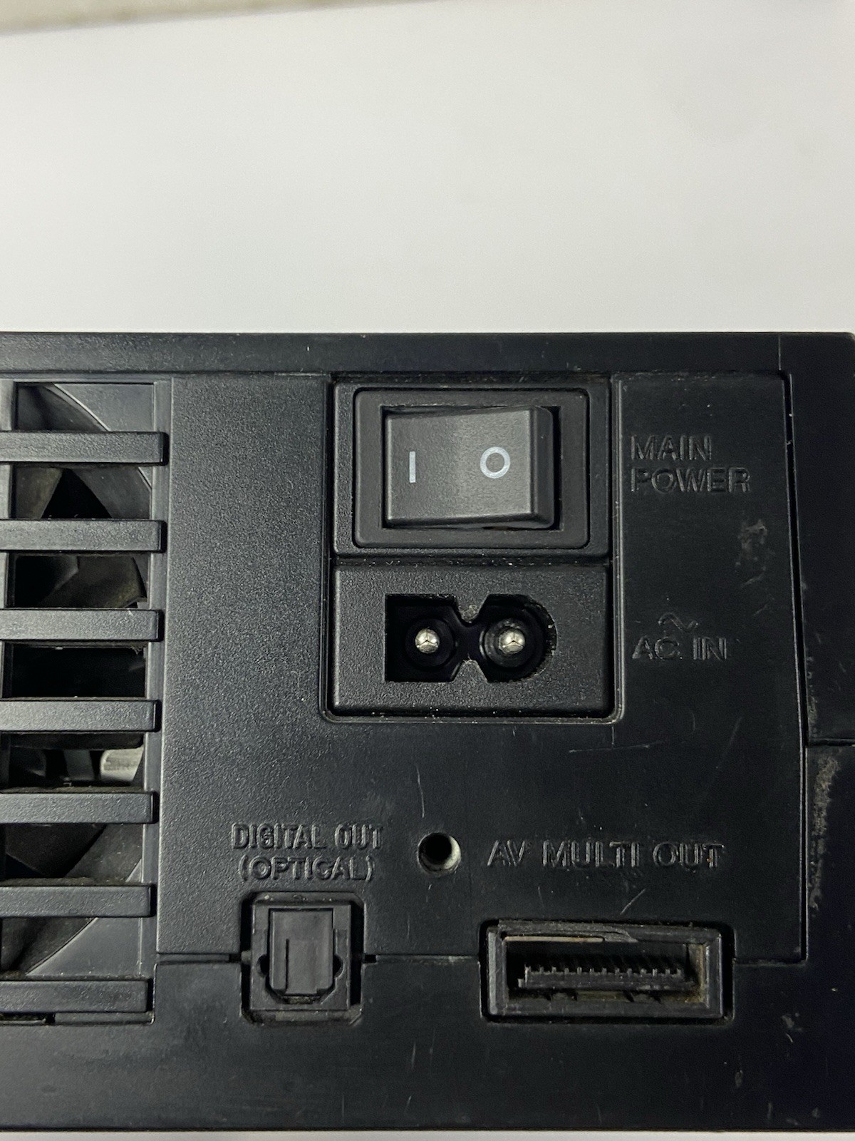 Sony PlayStation PS2 (SCPH-39001) Black Console Only For Parts or Repair