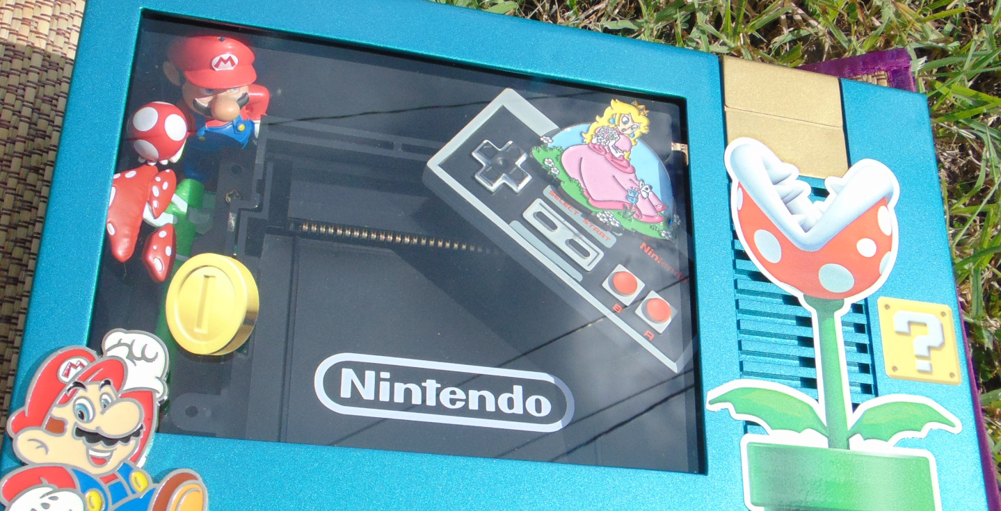 Nintendo NES Console CIB Tested Works 💙 MARIO EDITION NES CONSOLE 💙