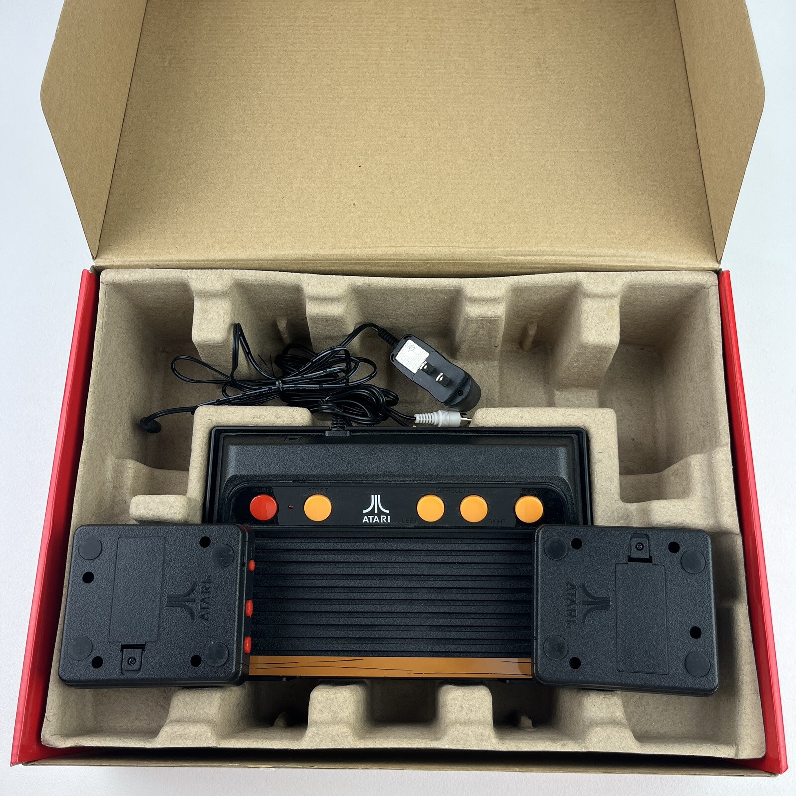 Atari Flashback 6 Classic Game System w/ 100 Built-in Games 2 Game Controllers